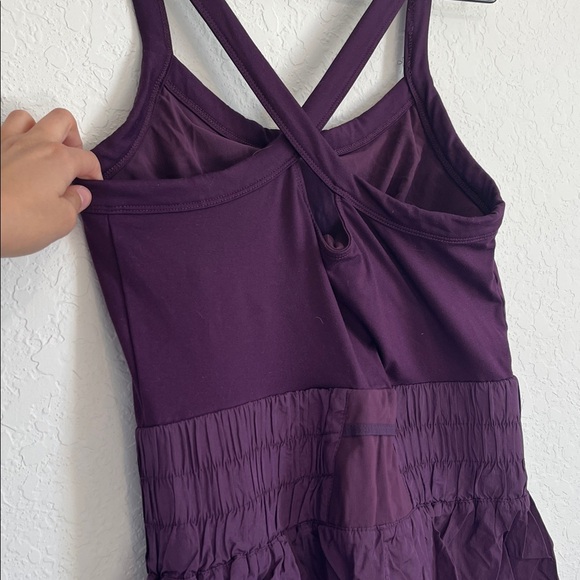 Free People Movement Way Home Shortskie Purple Romper - Picture 7 of 8